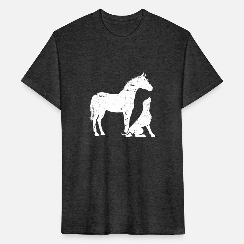 Horse And Dog Motif For And Horse Dog