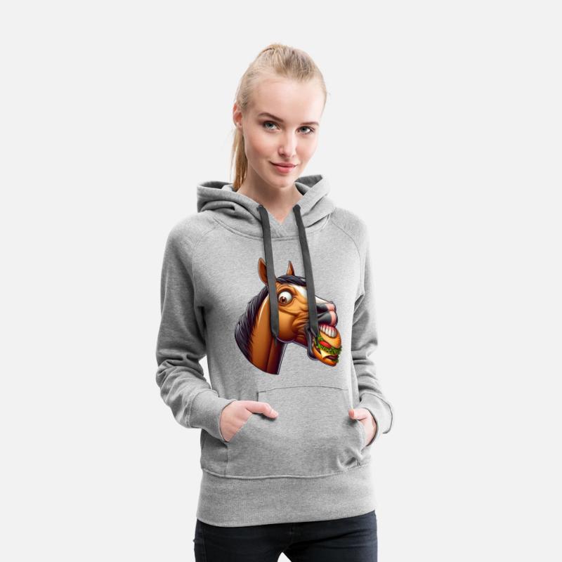 Horse Cheeseburger Fast Food Mare Stallion