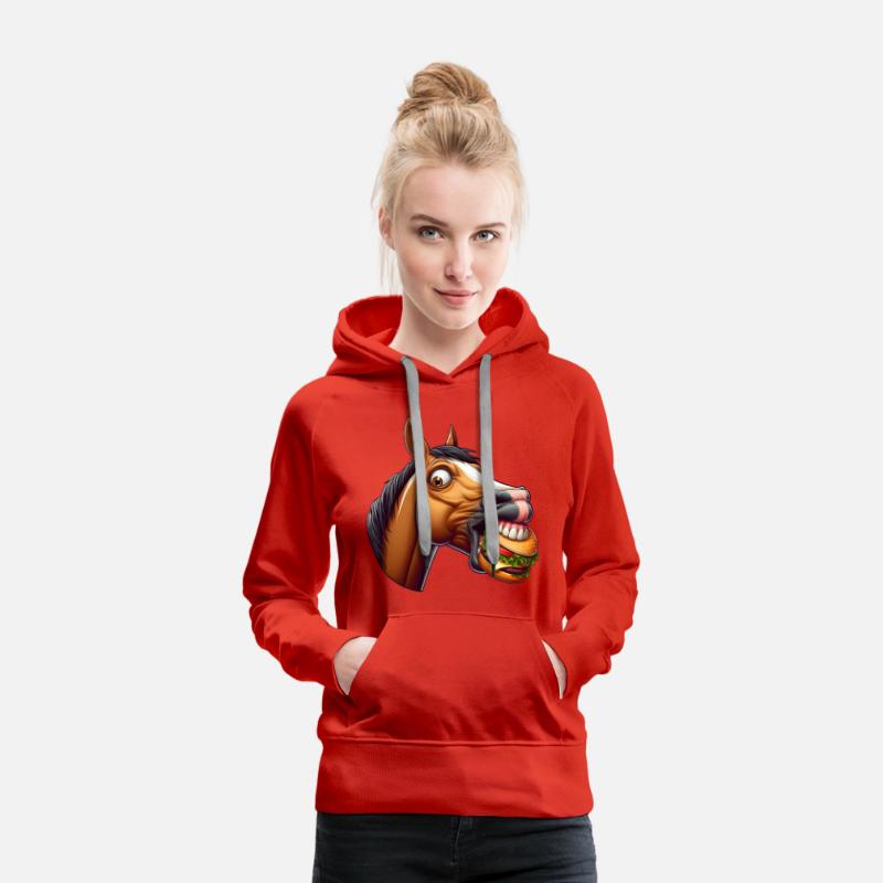 Horse Cheeseburger Fast Food Mare Stallion