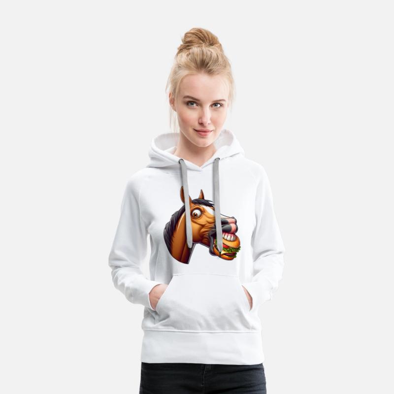 Horse Cheeseburger Fast Food Mare Stallion