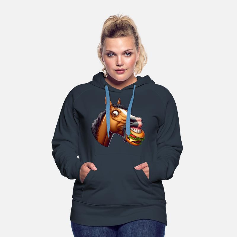 Horse Cheeseburger Fast Food Mare Stallion