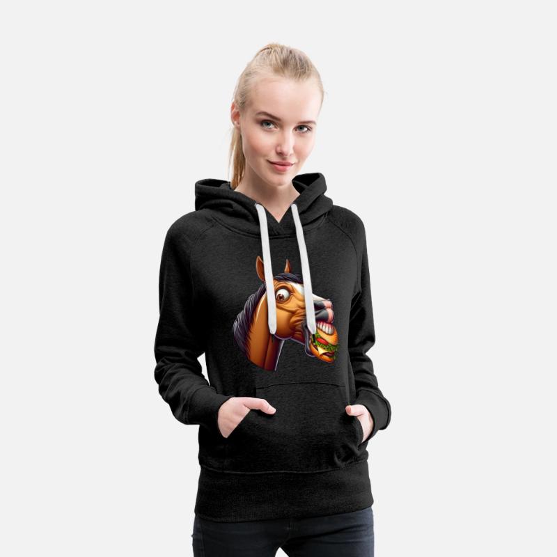 Horse Cheeseburger Fast Food Mare Stallion