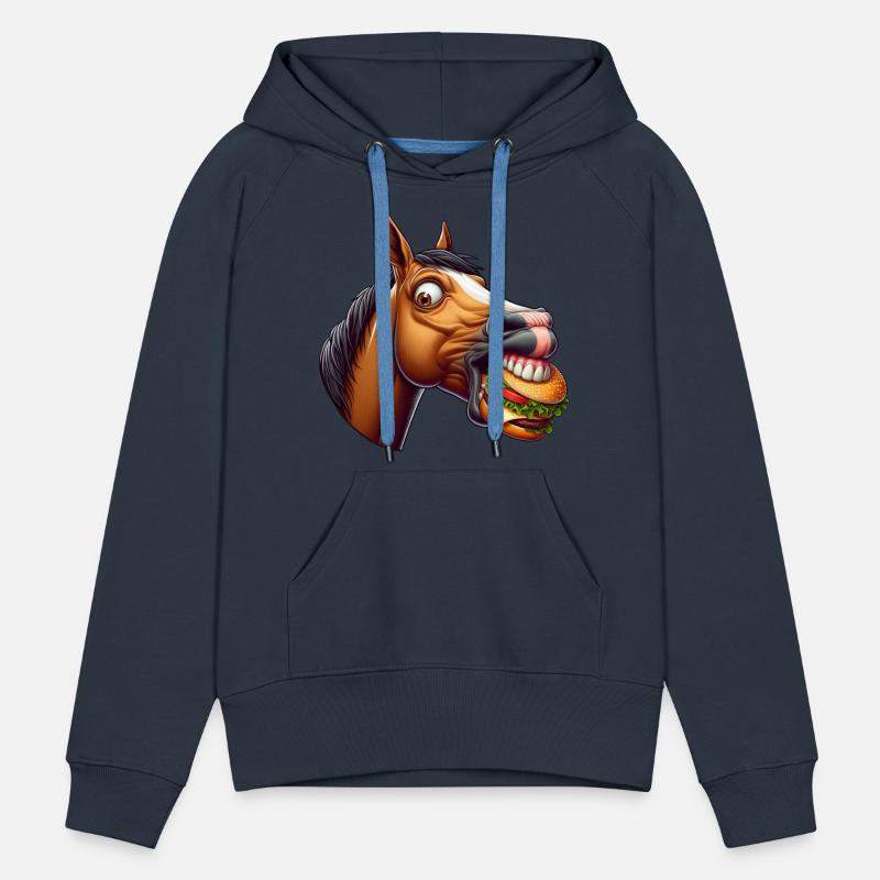 Horse Cheeseburger Fast Food Mare Stallion