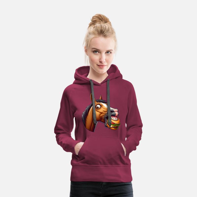 Horse Cheeseburger Fast Food Mare Stallion