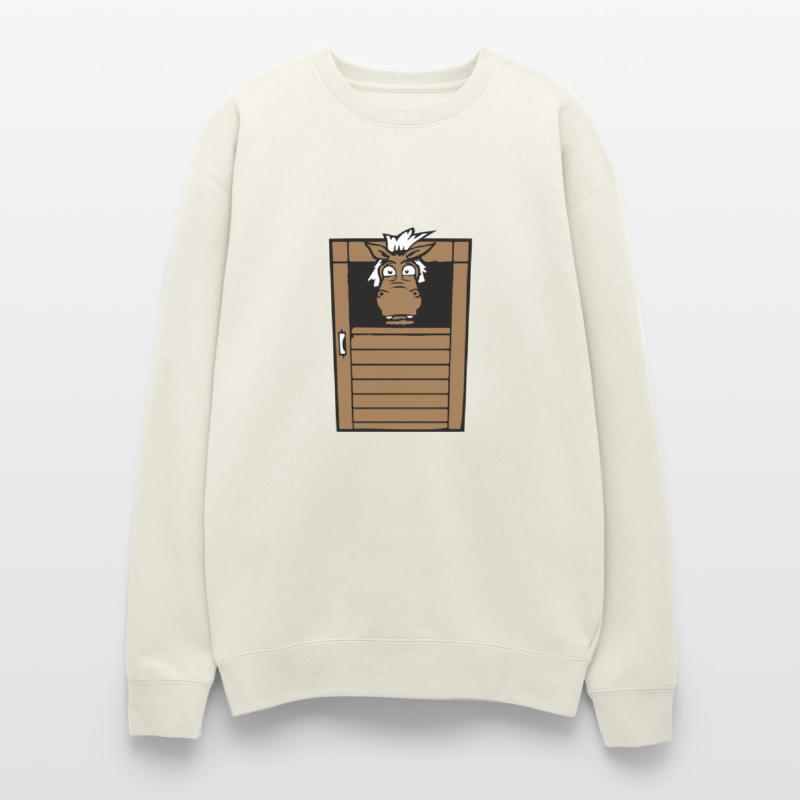 Horse Fearful Afraid Stable Door Funny Fear Comic