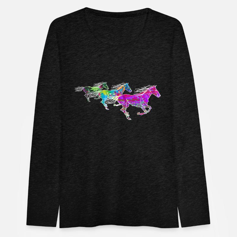 horse, funny horses, artistic magic wild horses