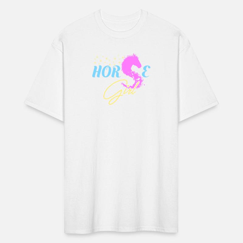 Horse Girl T-Shirt Horse Lovers Gift Equestrian