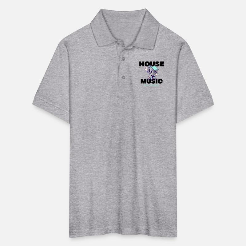 HOUSE MUSIC - Retro Mascot Est. Chi. (Black)