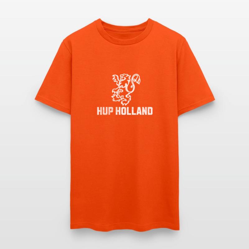 Hup Holland Lion Orange T-Shirt