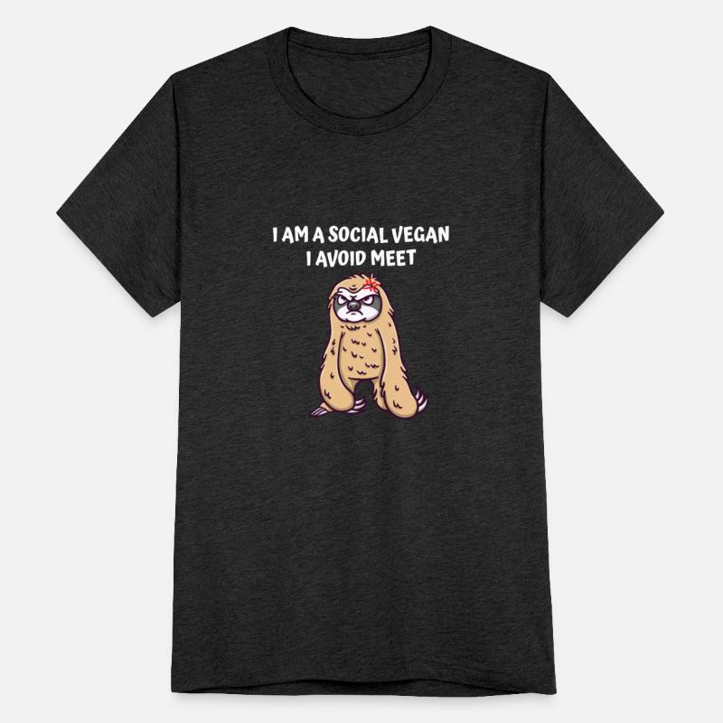 I Am a Social Vegan I Avoid Meet Sarcastic Introve