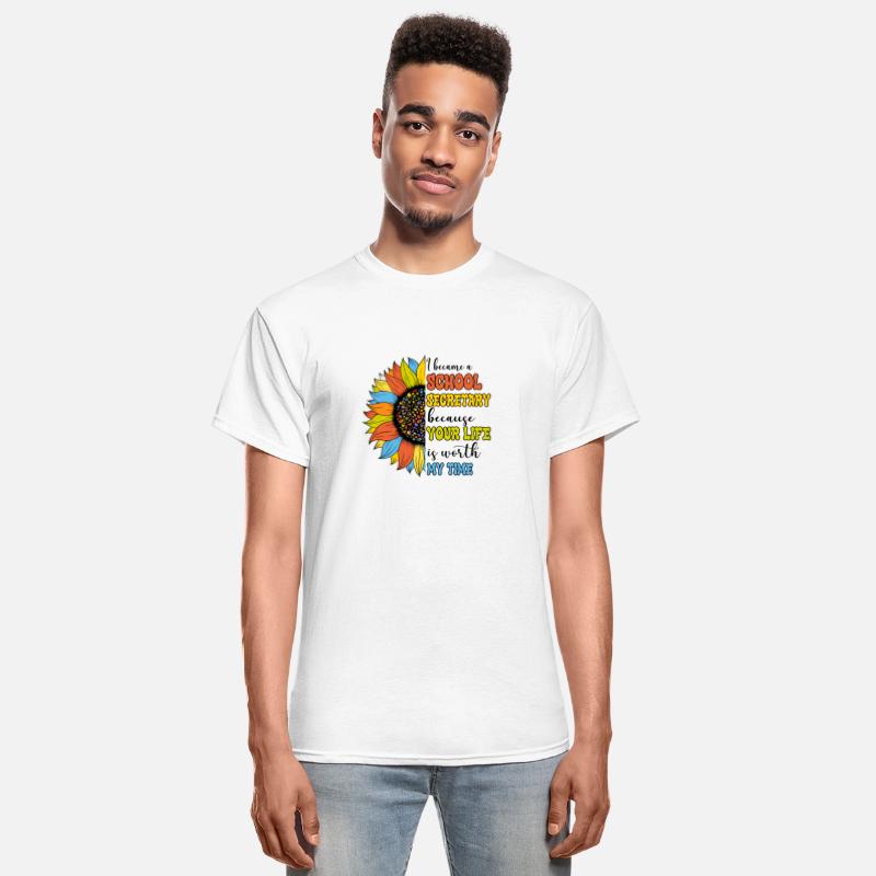 I became a school secretary