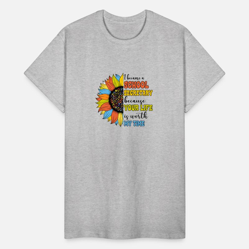 I became a school secretary