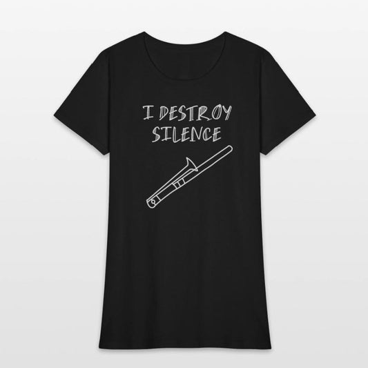I destroy silence trombone music Lovely