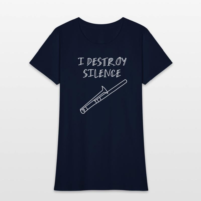 I destroy silence trombone music Lovely