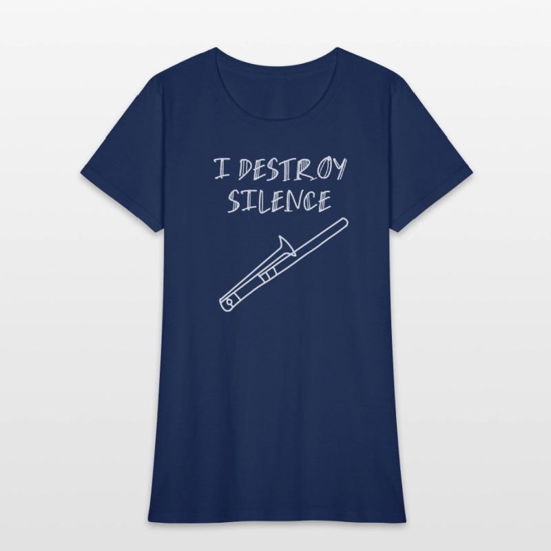 I destroy silence trombone music Lovely