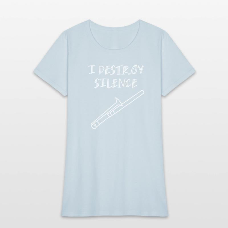 I destroy silence trombone music Lovely