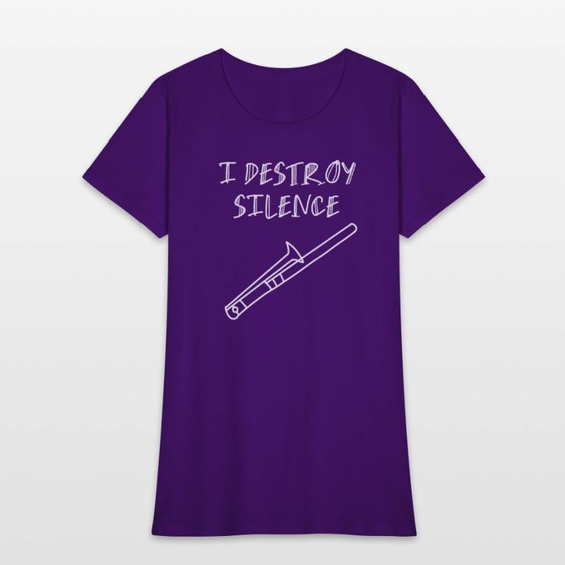 I destroy silence trombone music Lovely