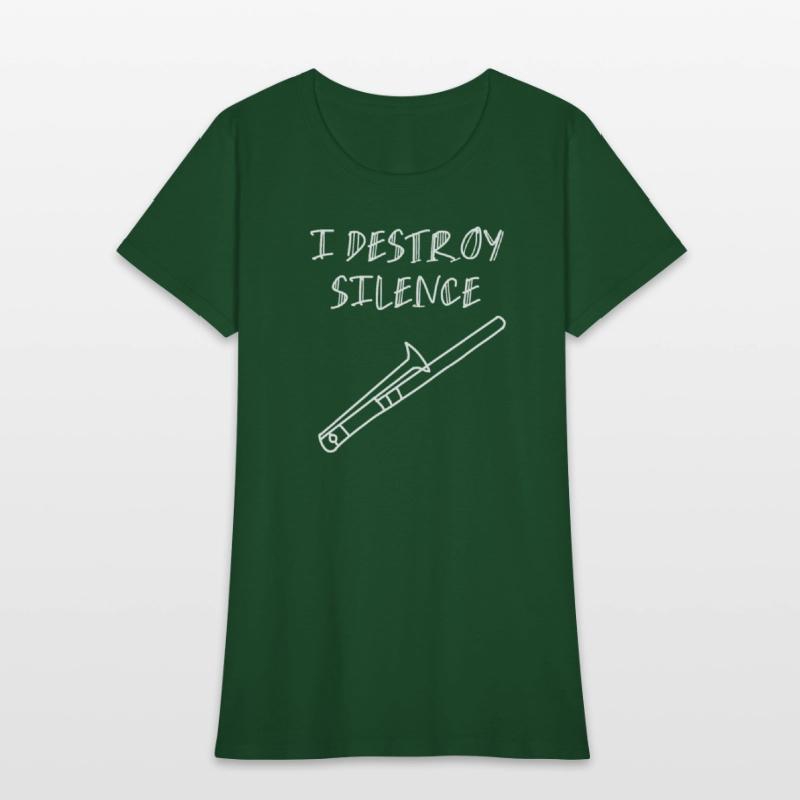 I destroy silence trombone music Lovely