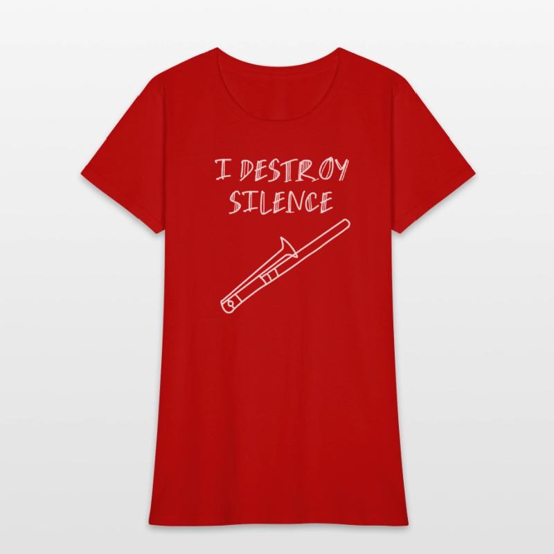 I destroy silence trombone music Lovely