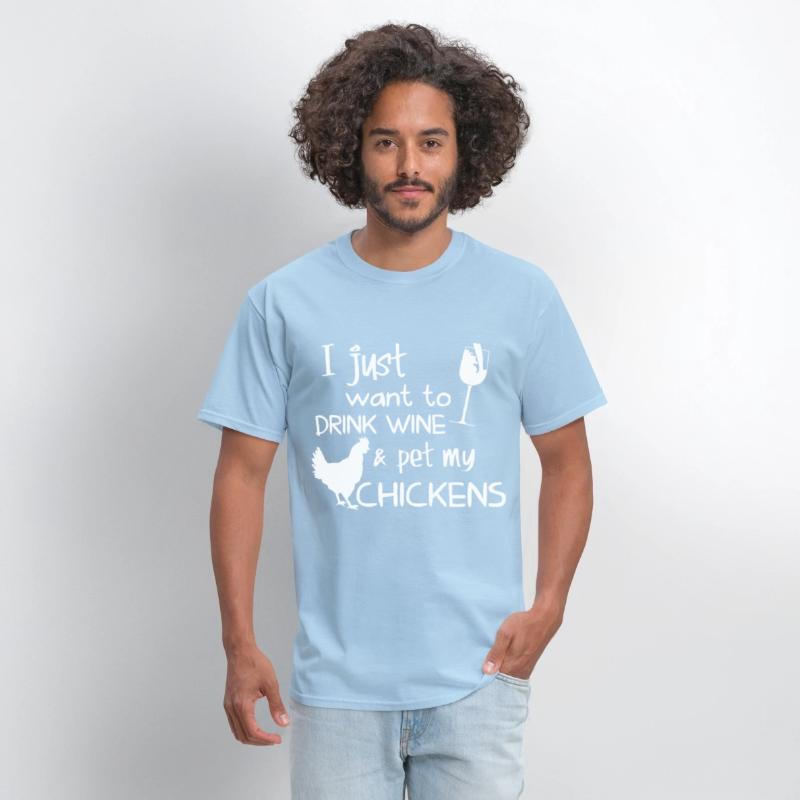 I just want to drink wine and pet my chicken wine