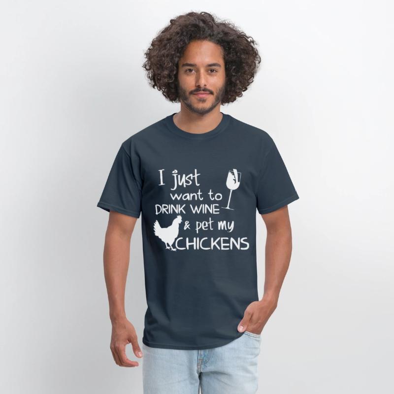 I just want to drink wine and pet my chicken wine