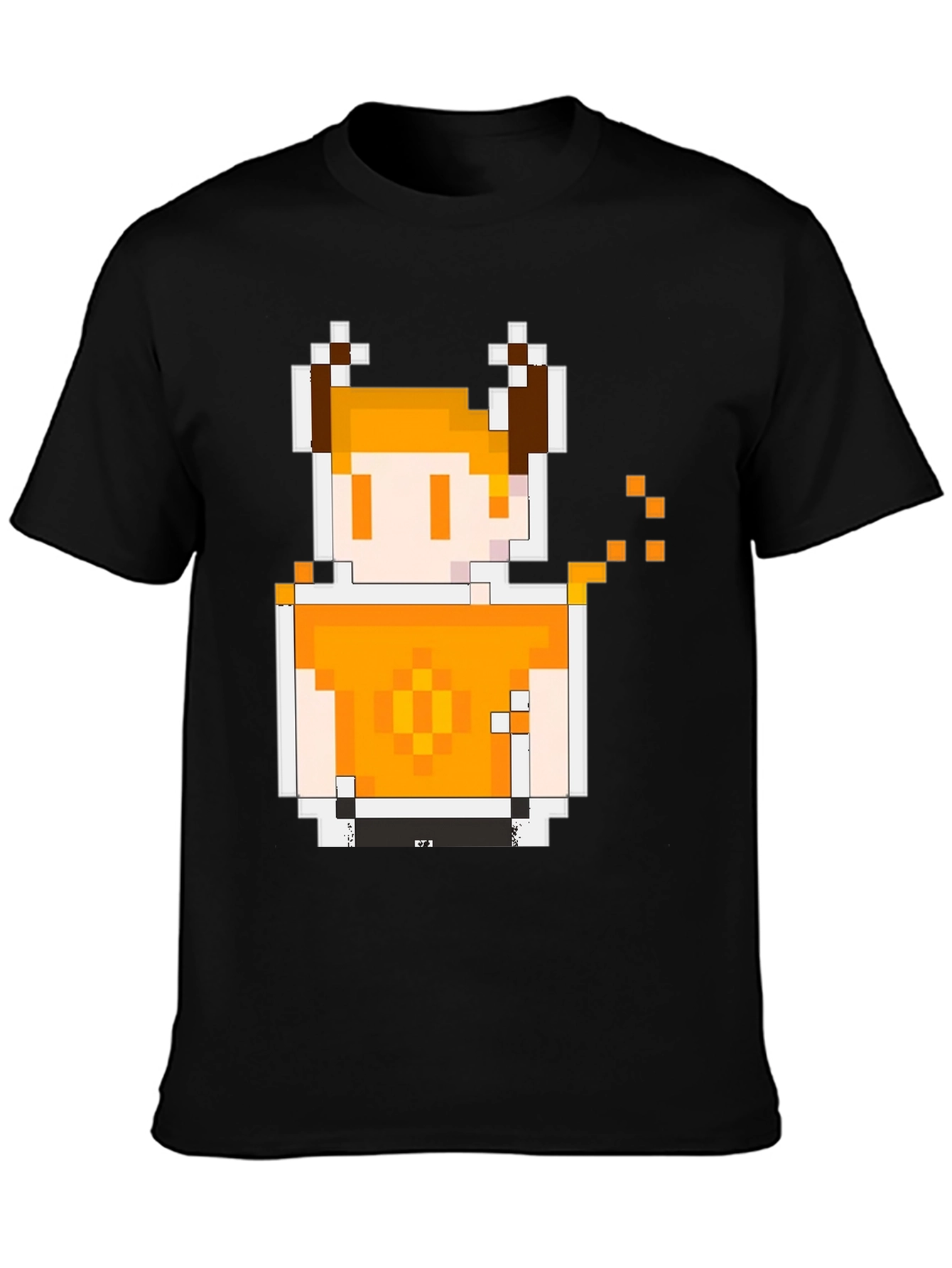 Pixel Art Character T-Shirt - Retro Gaming Style