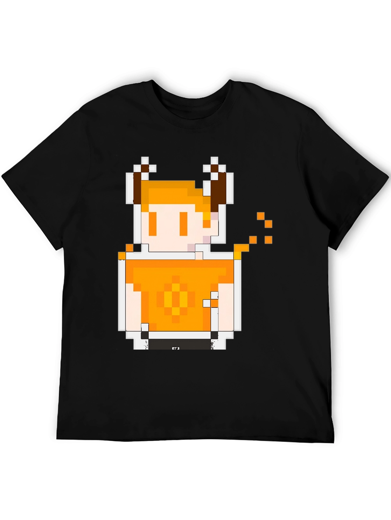 Pixel Art Character T-Shirt - Retro Gaming Style