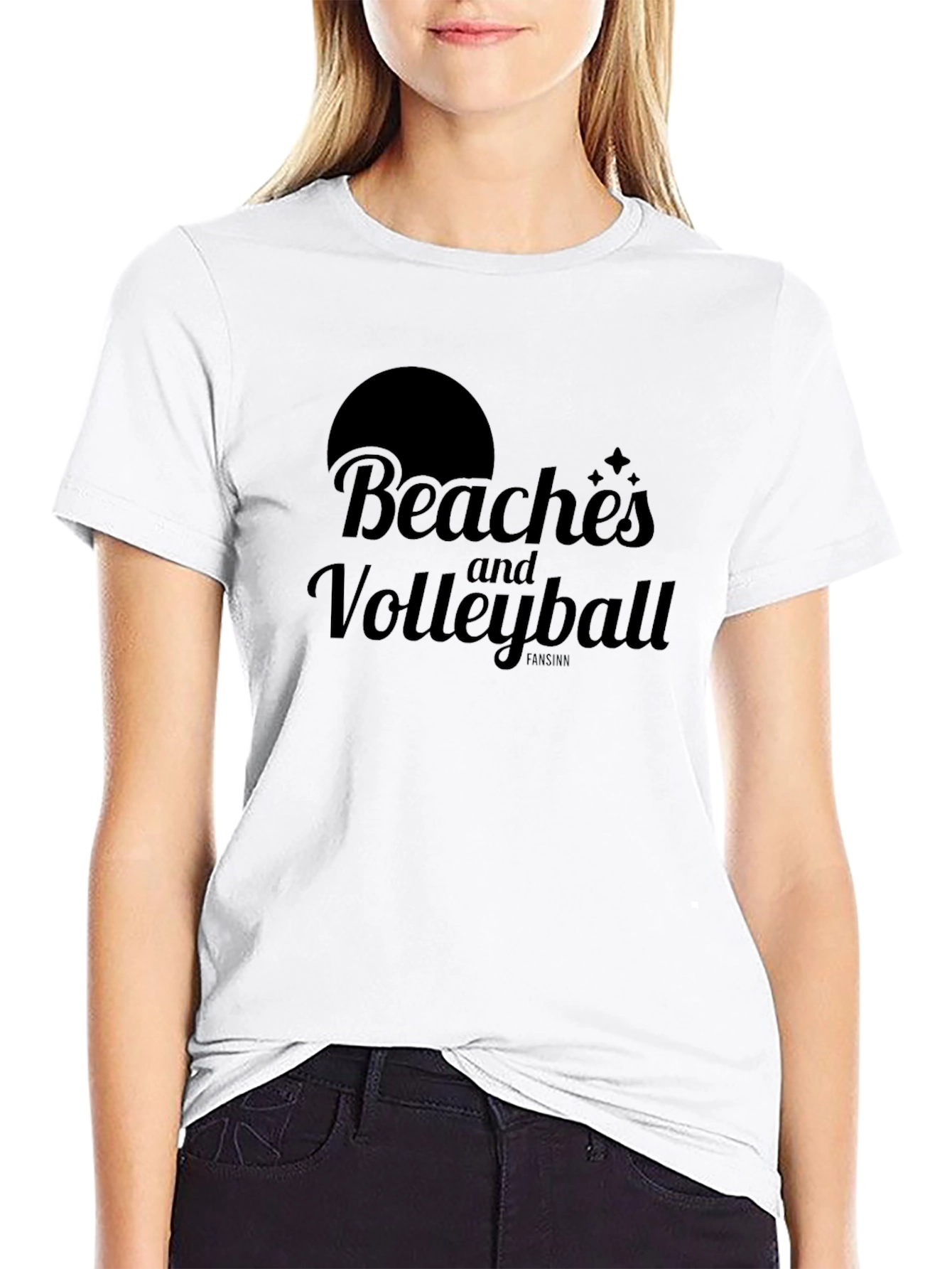 Beaches & Volleyball Graphic Tee