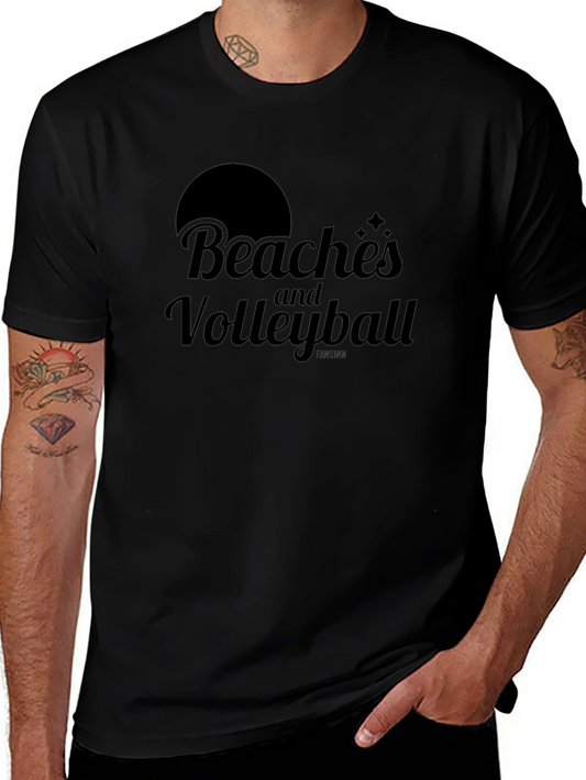 Beaches & Volleyball Graphic Tee