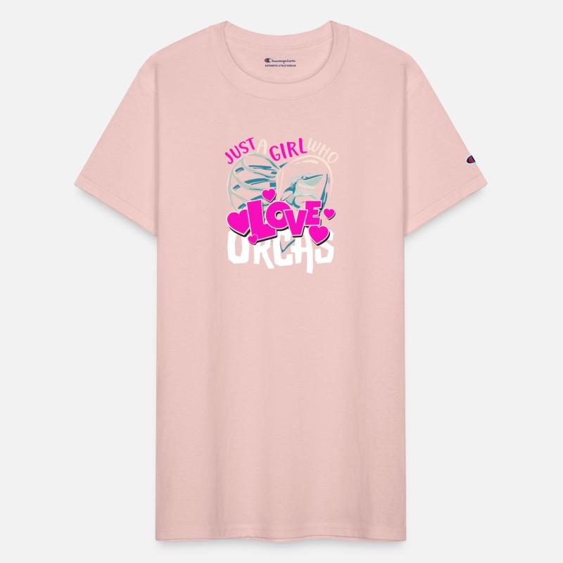 : Just a girl who loves Orcas funny shirt
