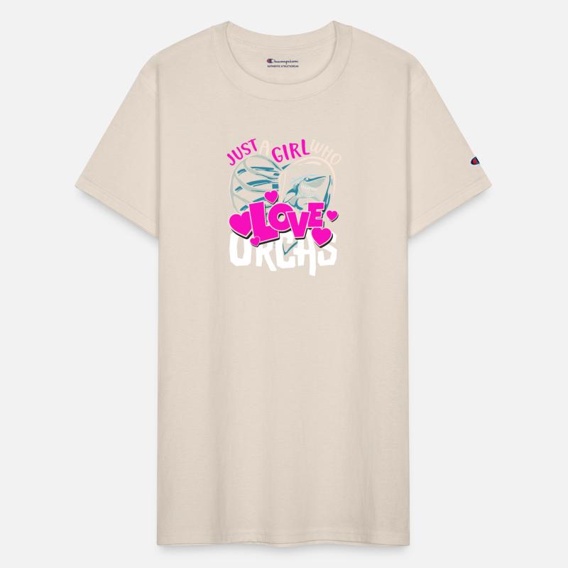 : Just a girl who loves Orcas funny shirt
