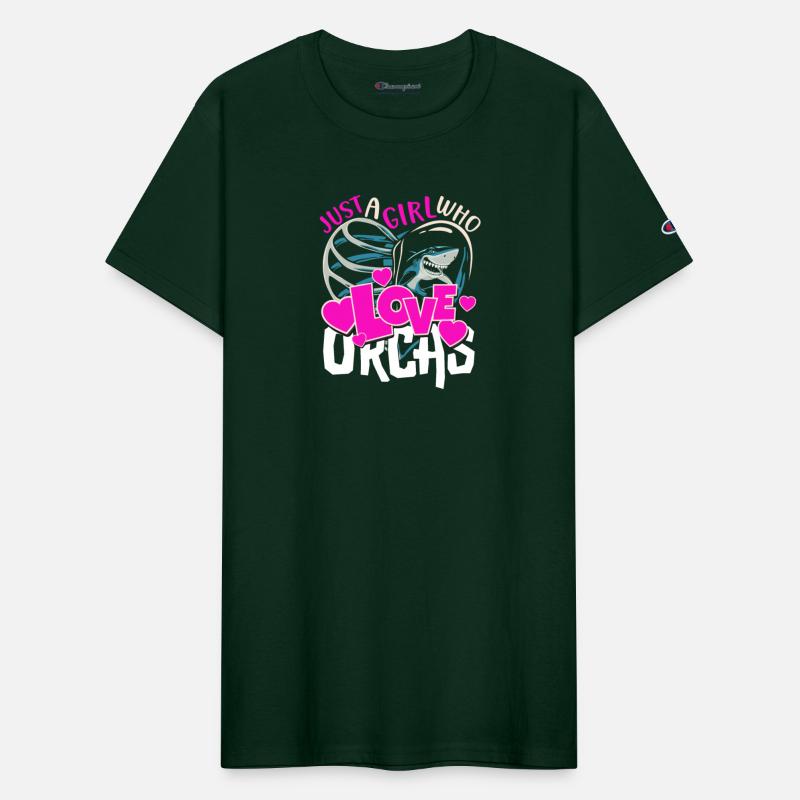 : Just a girl who loves Orcas funny shirt