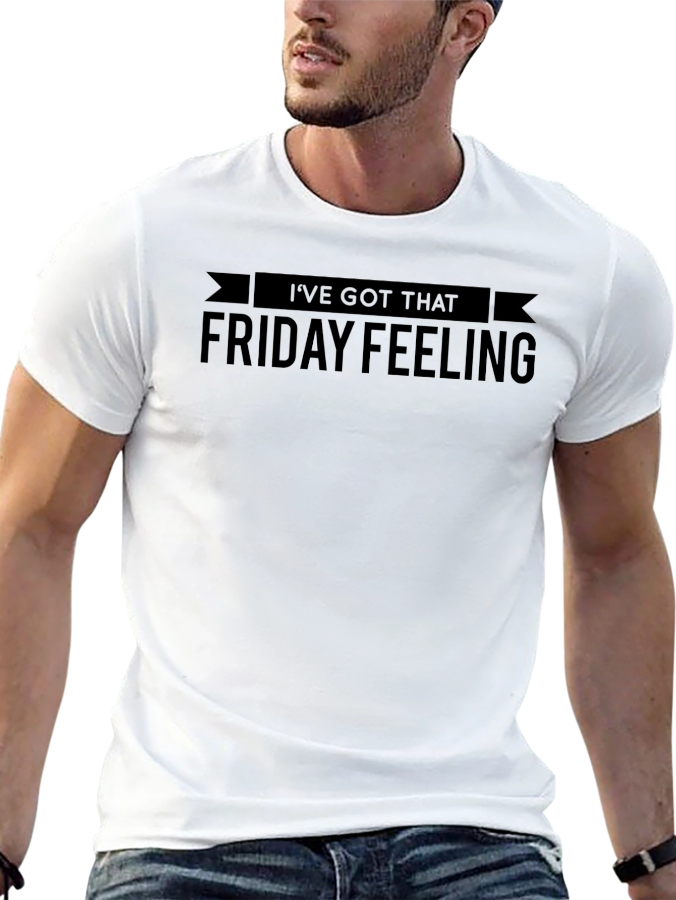 Ive Got That Friday Feeling Black T-Shirt