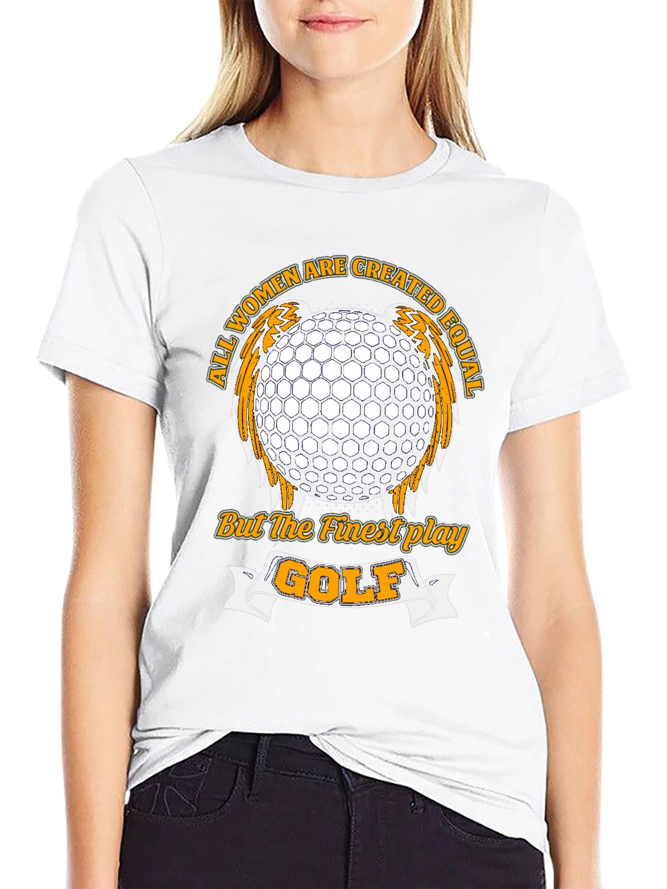 Golf Lover T-Shirt - All Women Created Equal