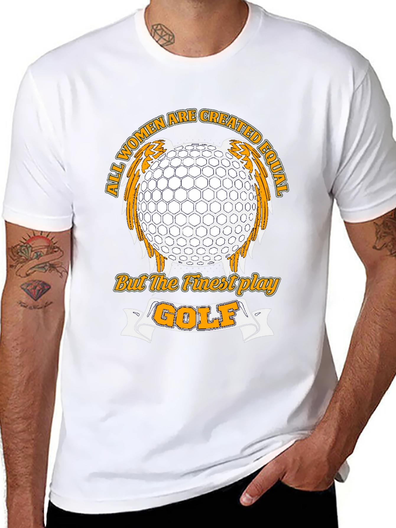 Golf Lover T-Shirt - All Women Created Equal