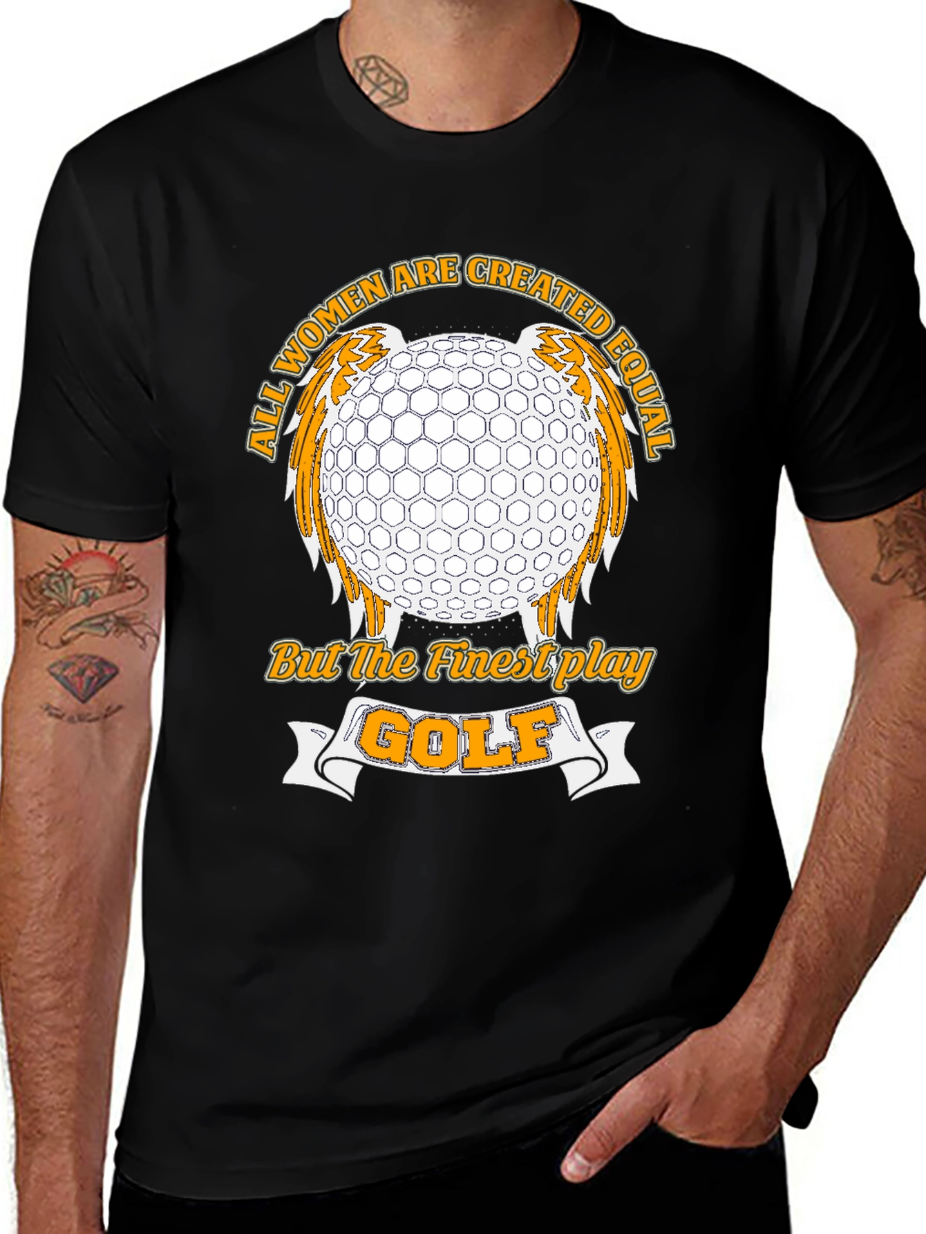 Golf Lover T-Shirt - All Women Created Equal