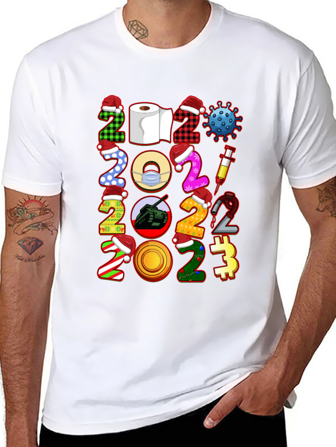 Festive 2020-2023 Novelty T-Shirt
