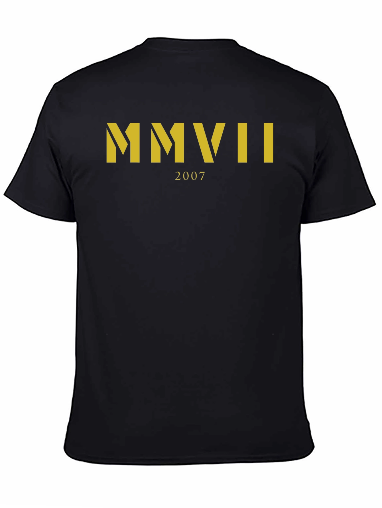 MMVII 2007 T-Shirt - Classic Roman Numeral Design