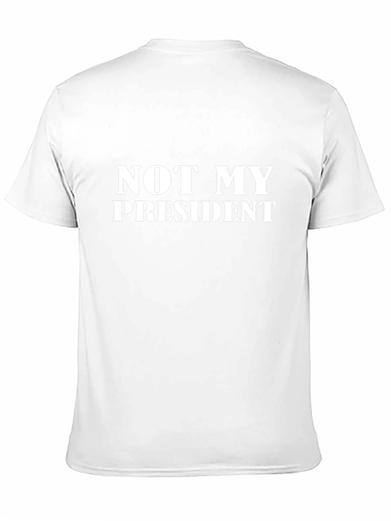 Not My President Graphic Tee - Black