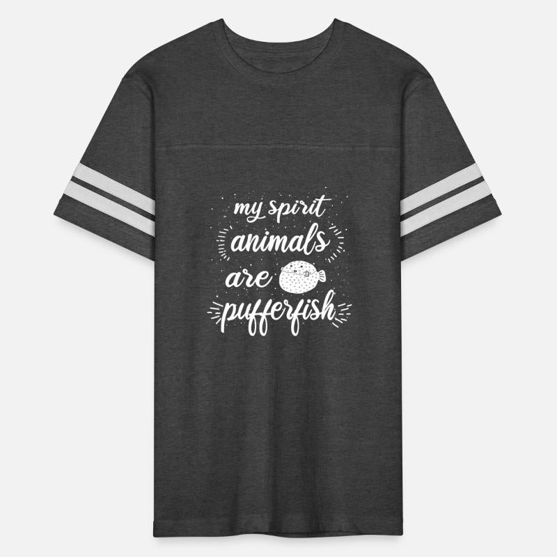 Vintage Puffer Fish Puffer Globular Fish Pun