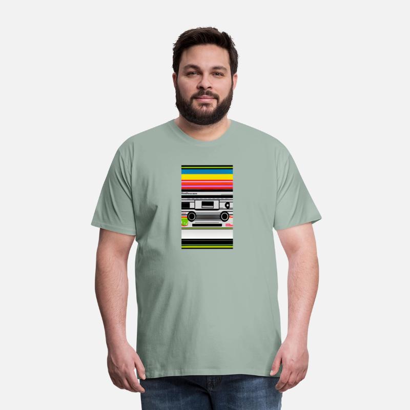 Vintage Retro Casette Design 2D