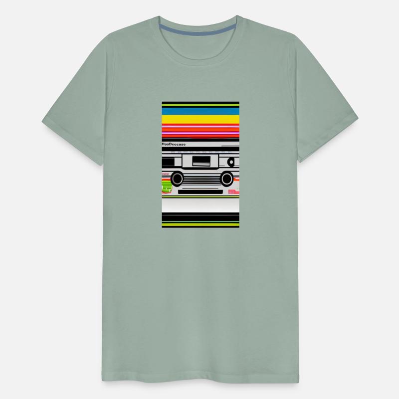 Vintage Retro Casette Design 2D