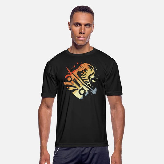 Vintage Roller Skates Drawing