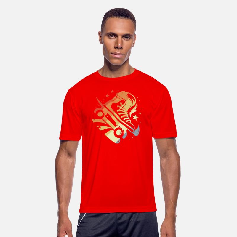 Vintage Roller Skates Drawing