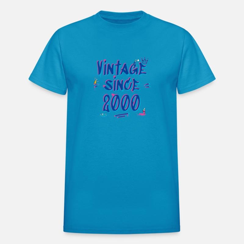 Vintage Since 2000 Graffiti Glitch Retro Hip-Hop