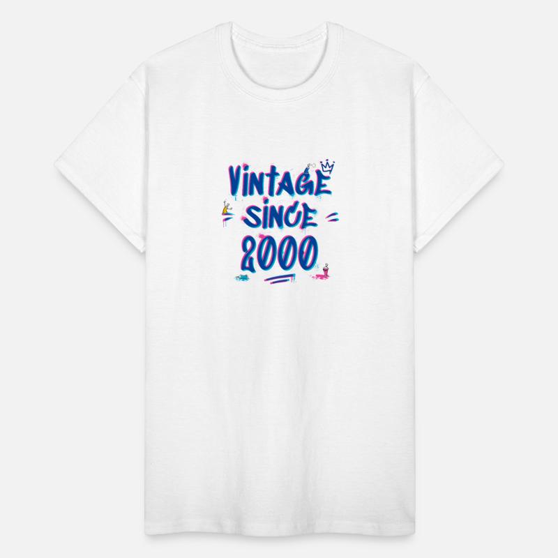 Vintage Since 2000 Graffiti Glitch Retro Hip-Hop