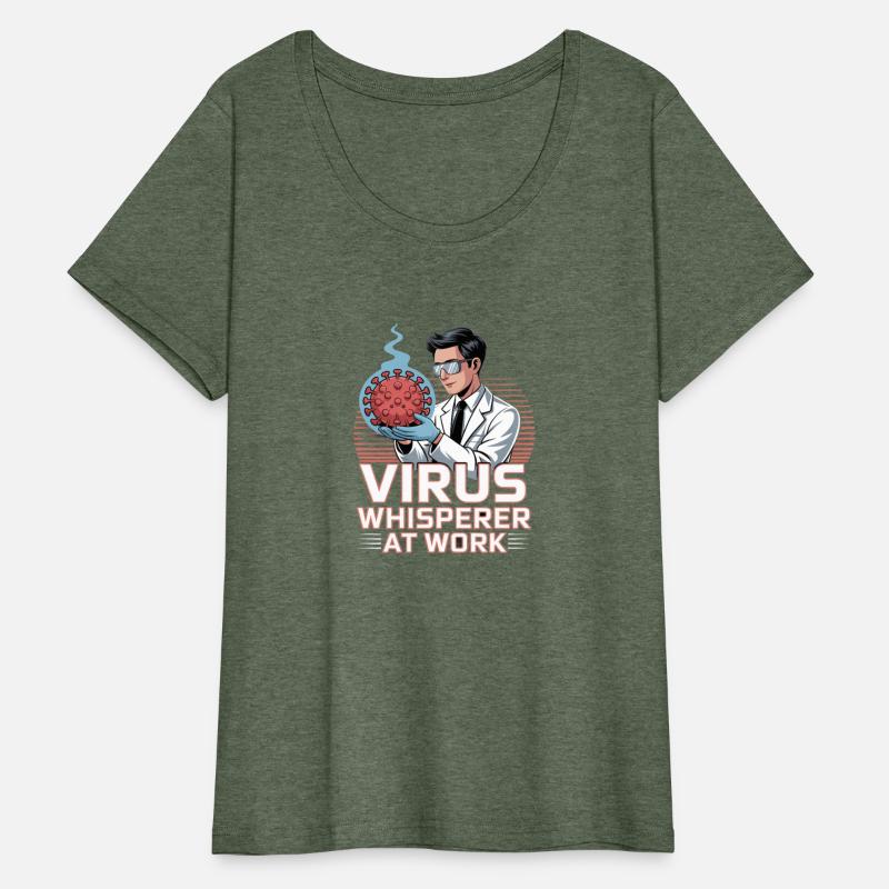 Virus Whisperer at Work Microbiologist