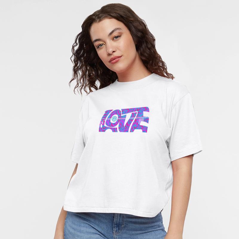 Volkswagen VW T1 Camper Love With VW logo