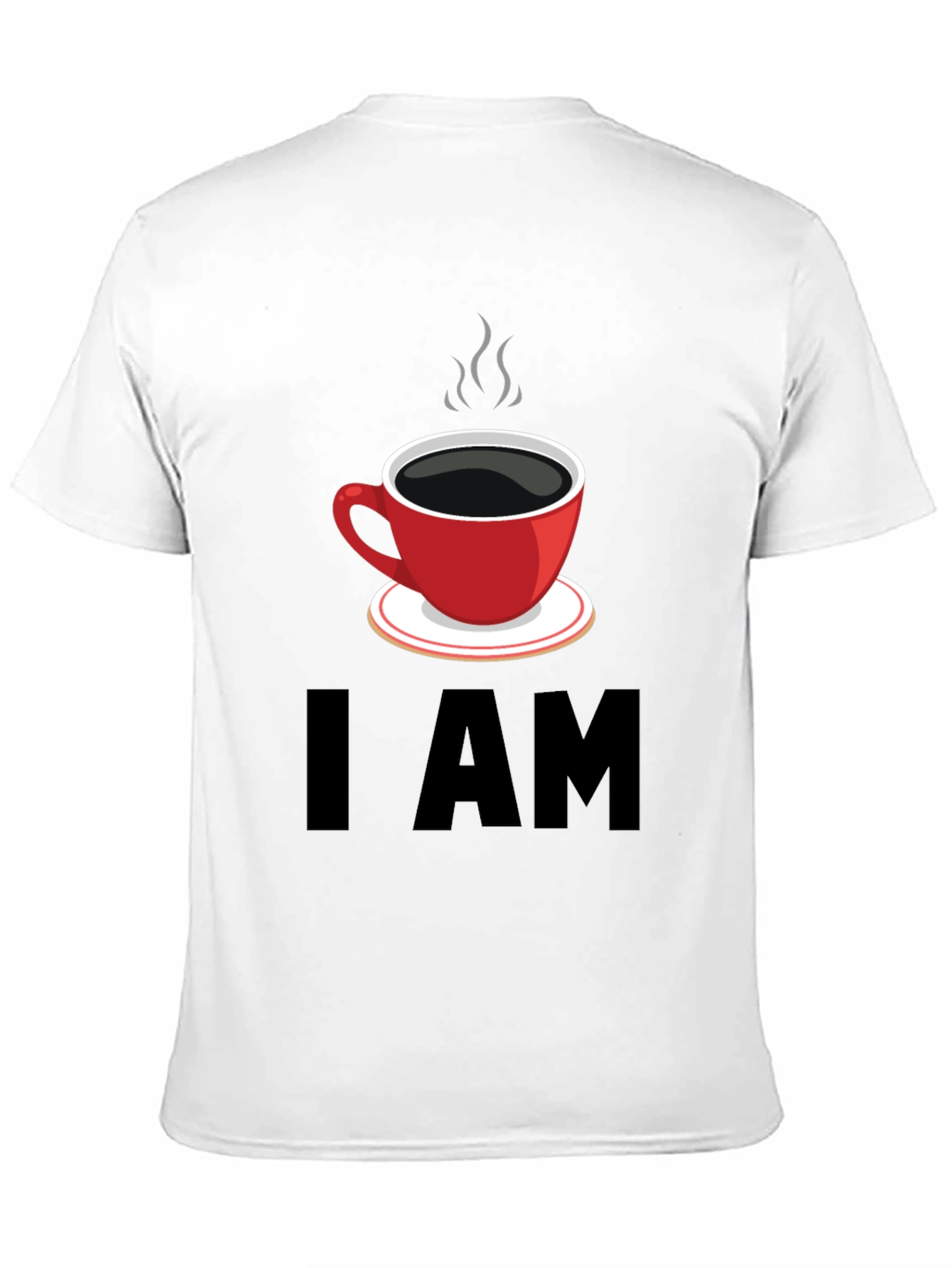 I AM Coffee T-Shirt - Black Graphic Tee