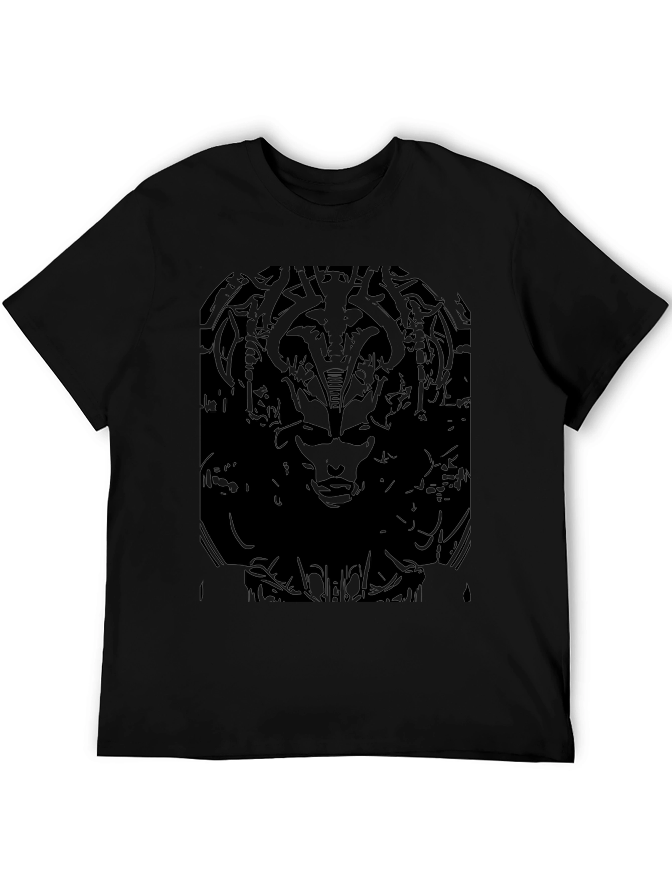 Dark Graphic Print T-Shirt